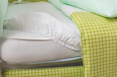 Постільний комплект 6 ел Twins Evo Хмаринки 4073-A-035, green, зелений